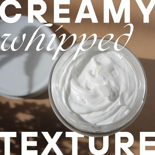 100% Grass Fed Beef Tallow for Skin Care - Face + Body - Whipped Moisturizer - Natural Lotion, 4 FL. oz. (Vanilla Latte)