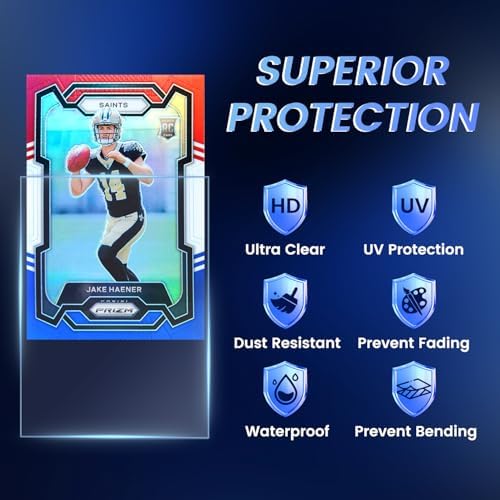 10000 Counts Card Sleeves, Penny Clear Card Sleeves for Trading Cards, Baseball Card Sleeves, Trading Card Sleeve, Soft Sports Card Sleeves, Plastic Card Protector Sleeves for Football Game Cards, MTG