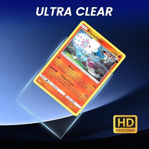 10000 Counts Card Sleeves, Penny Clear Card Sleeves for Trading Cards, Baseball Card Sleeves, Trading Card Sleeve, Soft Sports Card Sleeves, Plastic Card Protector Sleeves for Football Game Cards, MTG