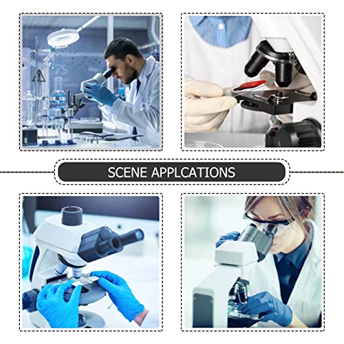 100pcs Boxes Clip Science Slides Container Plastic Slide Storage Holders Microscope Slides Microscope Slide Holding Gadgets specimens Slide Holder Shell Single pp