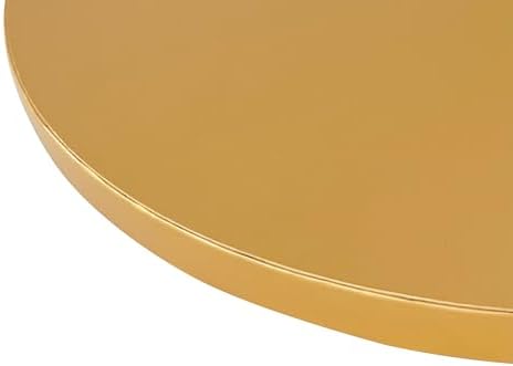 10 Inch Cake Board Drums Round, 6-Pack, Gold, Sturdy 1/2” Thick for Heavy Or Multi-Tiered Cakes