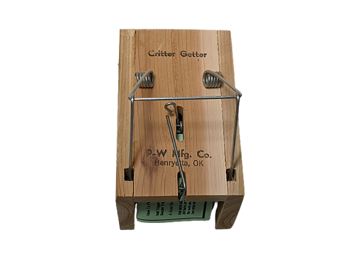 1 Critter Getter Wooden Box Trap for Squirrel, Rat, Chipmunk, Rodent Similar
