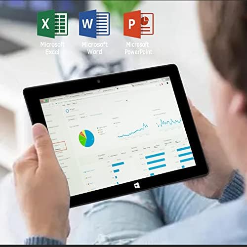 10.1" Windows 11 Tablet PC - Ultra Slim Touchscreen Tablet Computer - Ultra-Fast 6GB RAM 64GB ROM, 2.4+5G WiFi, Intel N4020 Processor, USB 3.0, Micro HDMI, 6000MAH Battery, Dual Cameras, Bluetooth4.2