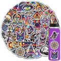 102 Pcs Hippie Stickers for Adults,Trippy Stickers Cool Sticker Peace Love Decals for Teens,Vinyl Waterproof Sticker for Water Bottle Laptop Skateboard