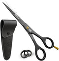 "The Cut Factory- 6.5” Professional Hair Scissors - High Carbon 420 Stainless Steel Hair Cutting Scissors, Ultra-Sharp Barber Shears for Salon & Home - Ergonomic for Men, Women, Kids & Babies"