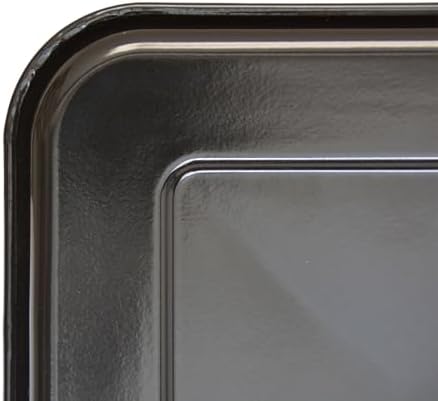 12.3" x 12.3" Square Baking Pan, Non-Stick Cookie Sheet for Ninja Foodi Air Fry Oven, 12" Premium Series Enamel Baking Tray for Toaster Oven, Replacement Liner