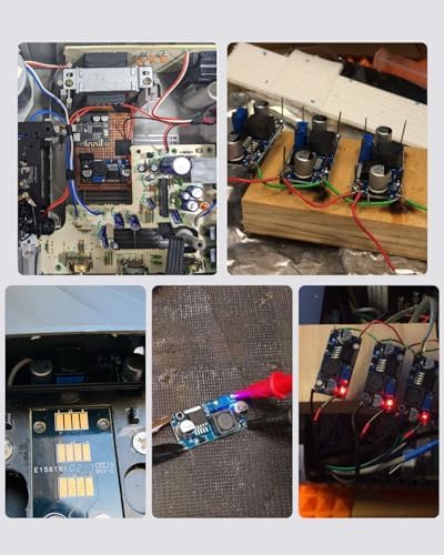 10 Pack LM2596 LM2596S Adjustable Voltage Regulator Step Down Variable Volt Regulator Input 3.0-40V Output 1.5-35V DC-DC Buck Converter Electronic Voltage Stabilizer Power Supply Module