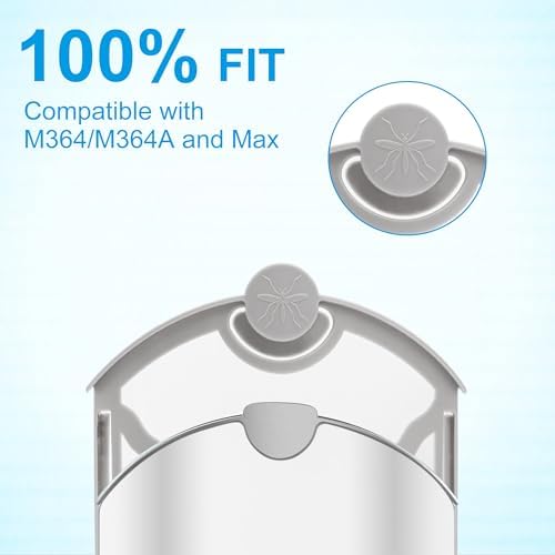 10 Pack Flying Trap Refills Compatible with zevo Flying Insect Trap Refill, Insect Replacement Kit for M364 M364A and Max Fully Compatible Size