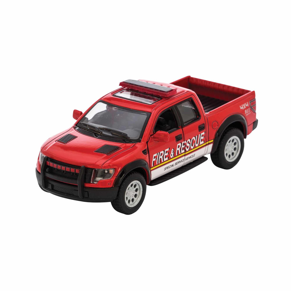Diecast Raptor Fire-Police Rescue