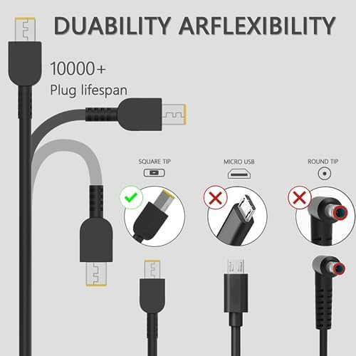 135W Laptop Charger Fit for Lenovo Thinkpad X1 Extreme,Fit for Lenovo Ideapad Gaming Laptop L340,3-15 Also Fit for Lenovo Yoga 9i and Lenovo Dock Charger