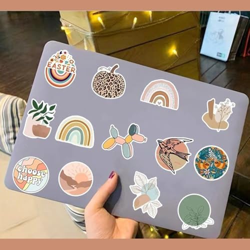 100Pcs Vintage Stickers Aesthetic Stickers for Water Bottles Laptop,Waterproof Vinyl Journaling Stickers,Boho Motivational Stickers for Adult Kids Teen Teachers