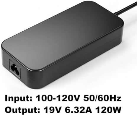 120W AC Charger Fit for Asus ROG GL552VW GL552V GL551J GL551JW Laptop ASUS AC Adapter PA-1121-28 19v 6.32a power supply