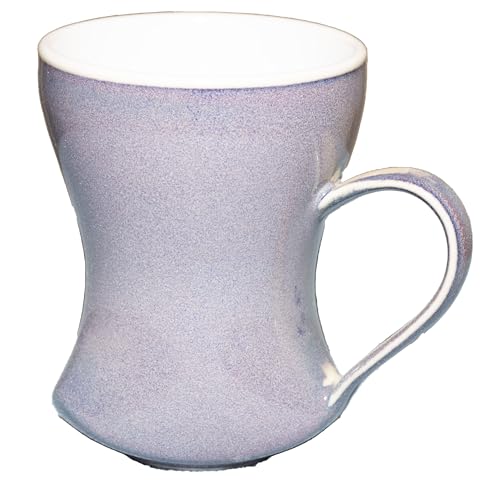 12Oz Reactive Glaze Ceramic Coffee Mug, So Cool Cup With Handle Suitable for Office and Home Drinking Coffee Tea Cocoa Milk,Lead cadmium free, Dishwasher Microwave Safe (Purple)