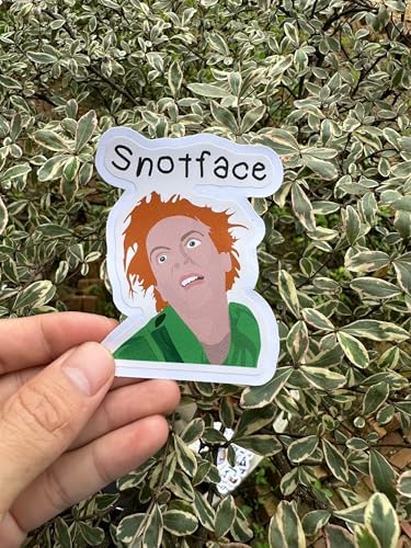 (Pack of 3) Drop Dead Fred Snot Face Meme Waterproof Sticker 2-Inch