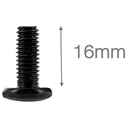 100 Sets M6 Square Hole Hardware Cage Nuts & Mounting Screws Washers for Server Rack and Cabinet (M6 X 16mm)(Screw+Washer+cage nut)