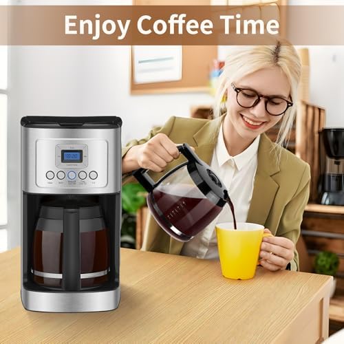 14-Cup Coffee Pot Replacement for Cuisinart Coffee Makers - Compatible with DCC-3200, DCC-3200P1, DCC-2200, DCC-2200RC, DCC-2800 & DCC-T20 Model