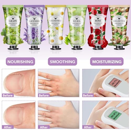 14 Pack Hand Cream Gifts Set,Valentines Day Gifts for Her,Birthday Gifts for Women Girls, Teacher Appreciation Gifts,Bulk Hand Lotion Travel Size for Dry Cracked Hands,Moisturizing Mini Hand Lotion