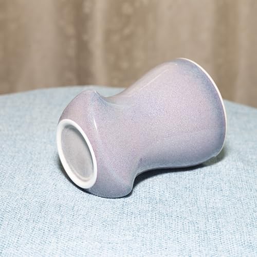 12Oz Reactive Glaze Ceramic Coffee Mug, So Cool Cup With Handle Suitable for Office and Home Drinking Coffee Tea Cocoa Milk,Lead cadmium free, Dishwasher Microwave Safe (Purple)