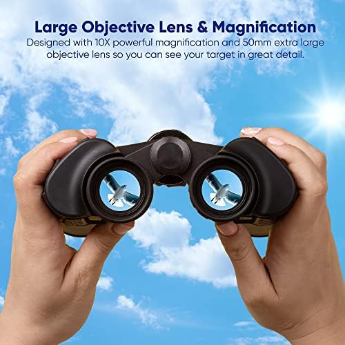 10 x 50 Falcon Porro Prism Field Binoculars with Multi Coated Lens