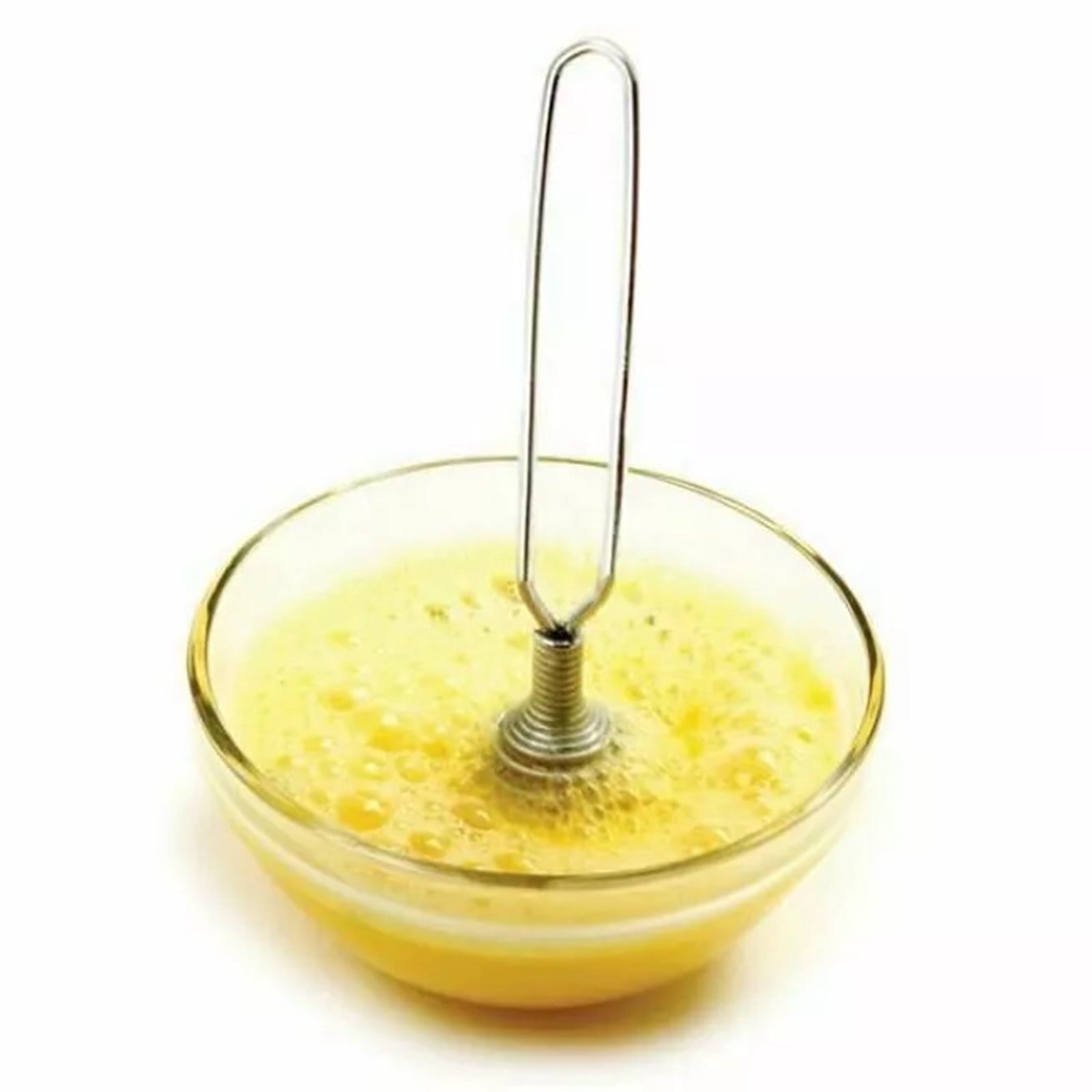 Stainless Steel Spring Coil Whisk Wire Whip Cream Egg Beater Gravy Cream Hand Mixer Kitchen Tool Accessories ...