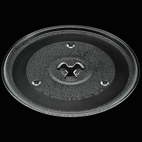 10-1/2" (270mm) Microwave Turntable Plate Microwave Cooking Tray Compatible for Hamilton Beach 252100500497 HB-P90D23 HB-P90D23A HBP90D23 Emerson P23 Magic Chef MCM990ST