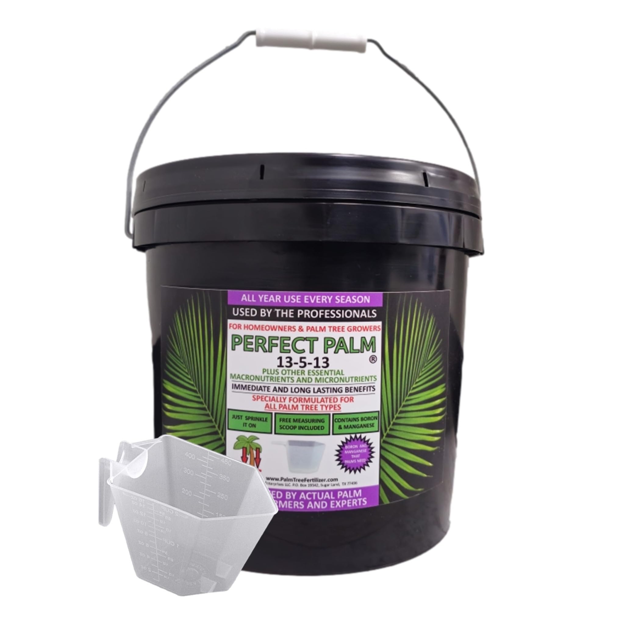 14 LB. Perfect Palm ® - Dual Action Palm Tree Fertilizer with Free Measuring Scoop