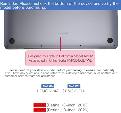 (Gold) for MacBook Air A1932 (13in, 2019) A2179 (13in, 2020) EMC (3184) (3302) Retina Full CFCC Display Assembly LED LCD Screen Replacement A+++