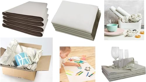 100 Sheets Packing Paper for Moving, Newsprint Paper for Packing Wrapping, Wrapping Paper for Packaging Glasses Dishes - Must Have Packing Supplies for Moving Box Filler(12 * 24in)