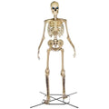 Home Accents 12 ft Giant Skeleton with LifeEyes, 95 lbs - Halloween Decoration