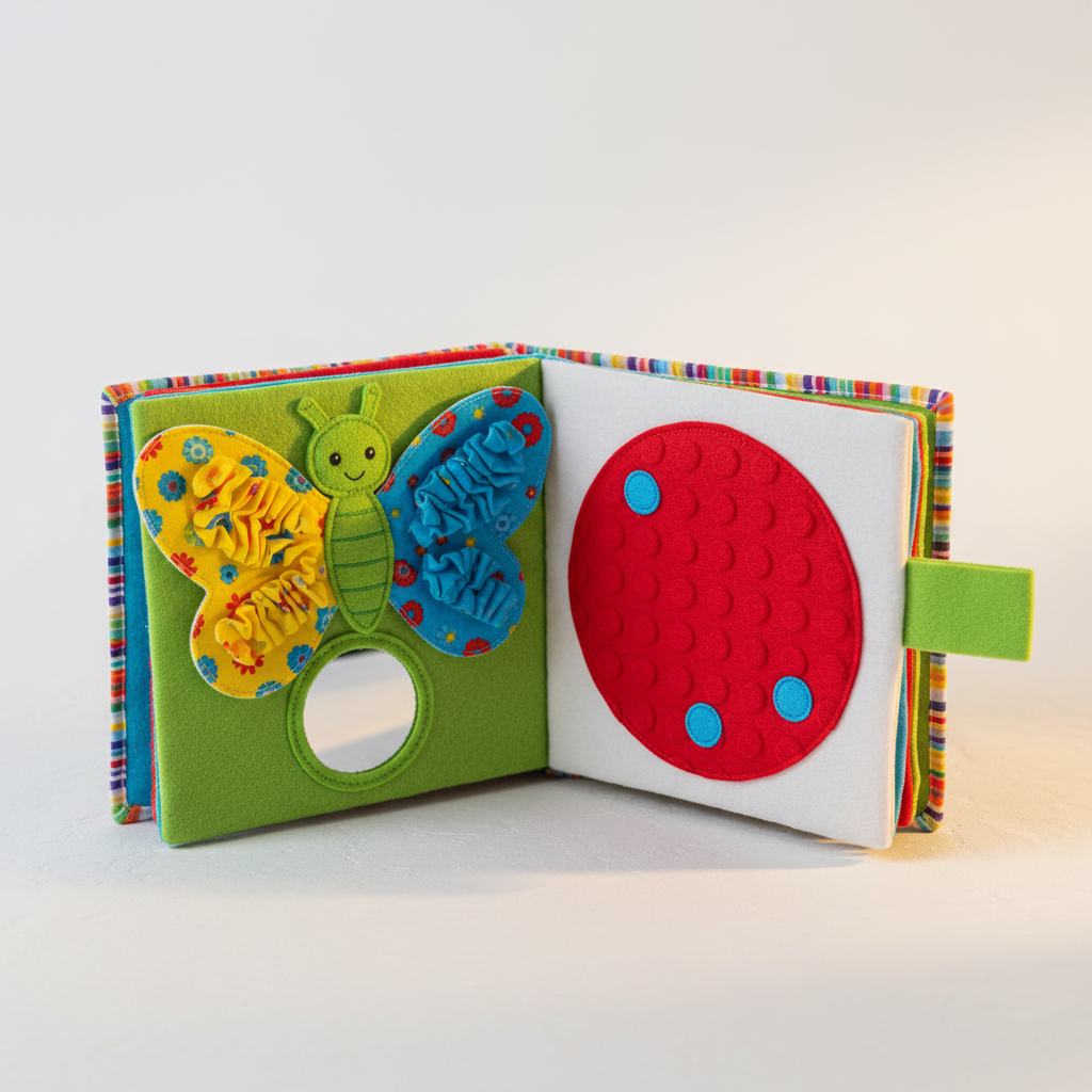 DreamPages Soft Sensory Baby Book