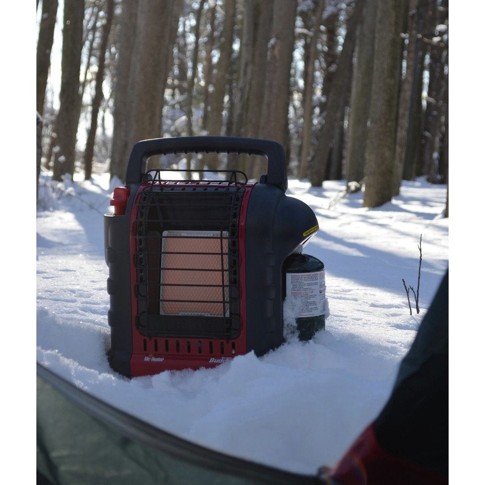 Mr. Heater Portable Buddy 9000 BTU Propane Heater - Indoor/Outdoor, Compact, USA Made, Safety Features