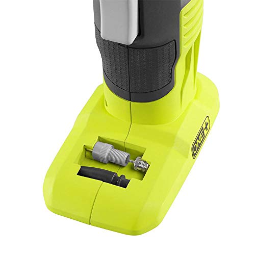 RYOBI ONE+ Cordless High Pressure Inflator with Digital Gauge & Battery