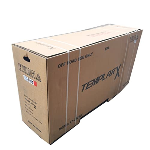 X-PRO Templar X 250cc Dirt Bike, Zongshen Engine, 6-Speed, LED Lights, 21"/18" Alloy Wheels, 9L Tank, Off-Road Motorcycle